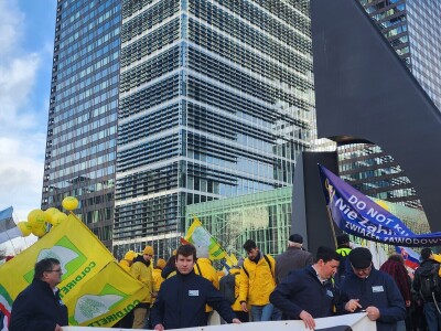 Prosvjed europskih poljoprivrednika u Bruxellesu