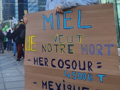 Prosvjed europskih poljoprivrednika u Bruxellesu