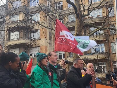 Prosvjed europskih poljoprivrednika u Bruxellesu