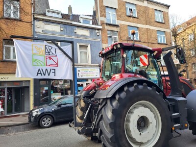 Prosvjed europskih poljoprivrednika u Bruxellesu