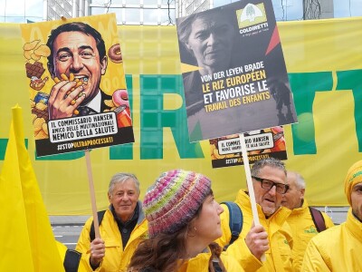 Prosvjed europskih poljoprivrednika u Bruxellesu