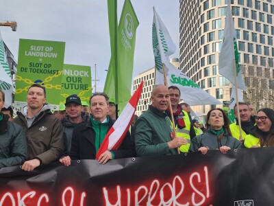 Prosvjed europskih poljoprivrednika u Bruxellesu