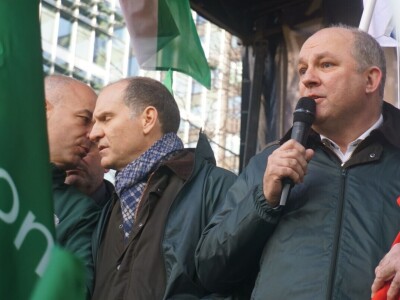 Prosvjed europskih poljoprivrednika u Bruxellesu