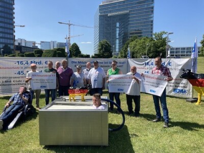 Prosvjed njemačkih poljoprivrednika