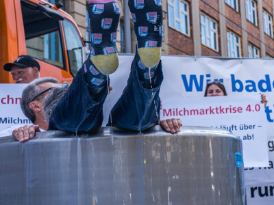 Prosvjed njemačkih poljoprivrednika