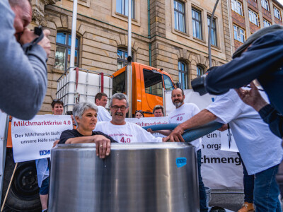 Prosvjed njemačkih poljoprivrednika