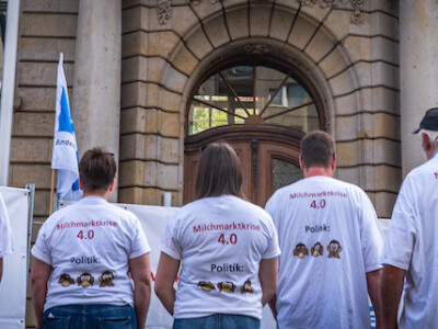 Prosvjed njemačkih poljoprivrednika