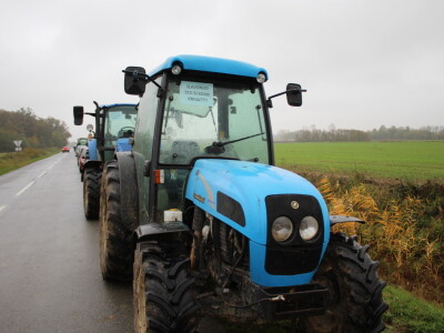 Prosvjed poljoprivrednika Potnjani-Paljevine