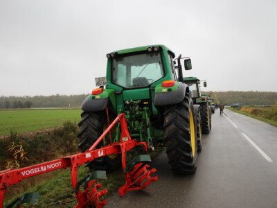 Prosvjed poljoprivrednika Potnjani-Paljevine