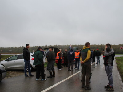 Prosvjed poljoprivrednika Potnjani-Paljevine