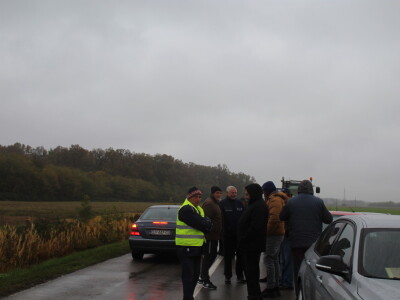 Prosvjed poljoprivrednika Potnjani-Paljevine