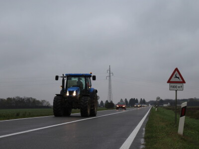 Prosvjed poljoprivrednika Potnjani-Paljevine