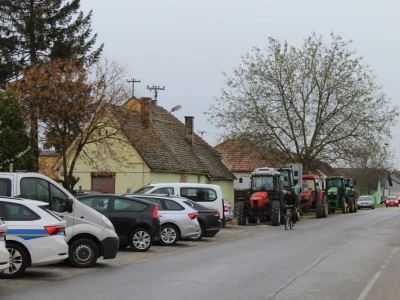 Prosvjed poljoprivrednika u Čeponu