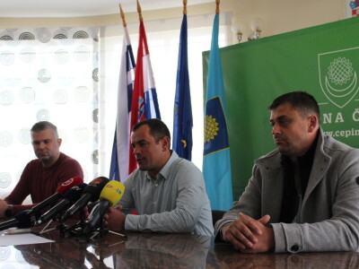 Prosvjed poljoprivrednika u Čeponu