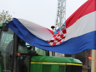 Prosvjed poljoprivrednika u Čeponu