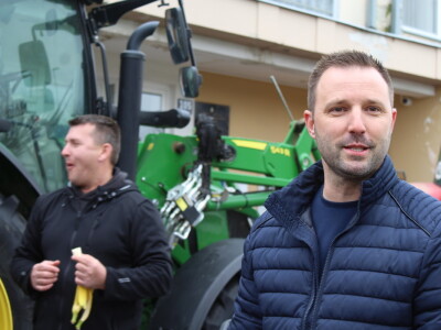 Prosvjed poljoprivrednika u Čeponu