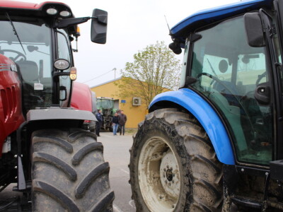 Prosvjed poljoprivrednika u Čeponu