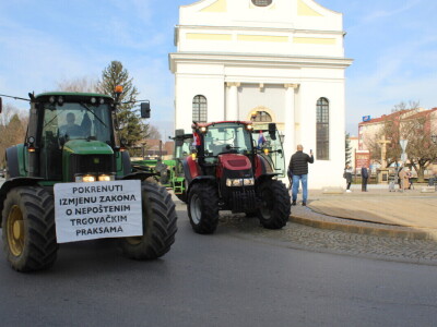 Prosvjed poljoprivrednika u Đakovu