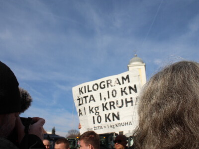 Prosvjed poljoprivrednika u Đakovu