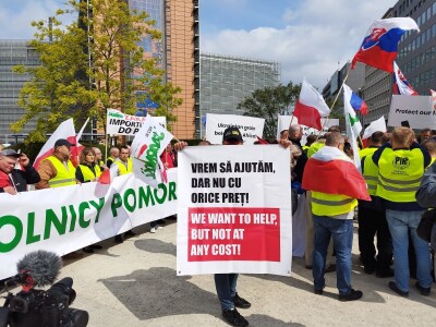 Prosvjed u Bruxellesu