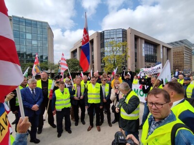 Prosvjed u Bruxellesu