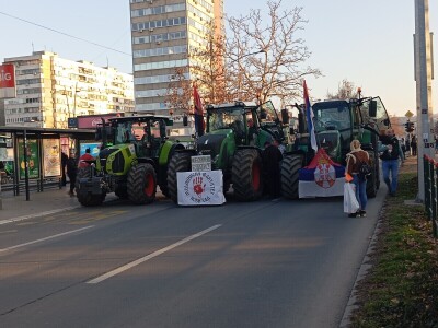 Prosvjed u Novom Sadu, blokada mostova