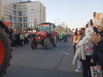 Prosvjed u Novom Sadu, blokada mostova