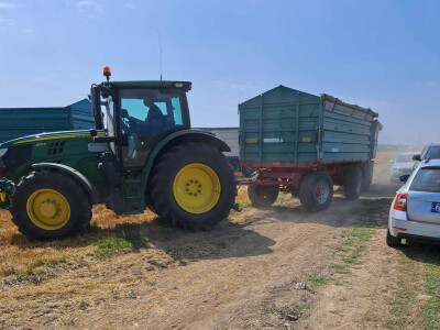 Prosvjed uozorenja ratara u Čemincu