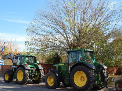 Prosvjed upozorenja poljoprivrednika Retkovci-Vinkovci