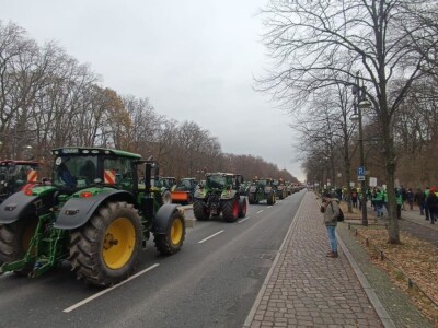 Prosvjedi poljoprivrednika u Njemačkoj