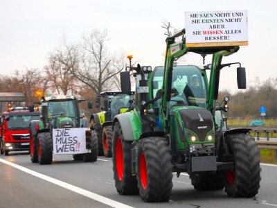Prosvjedi poljoprivrednika u Njemačkoj