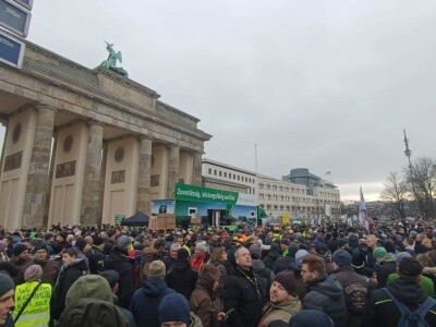 Prosvjedi poljoprivrednika u Njemačkoj