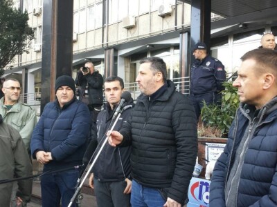 Protest ispred Ministarstva poljoprivrede