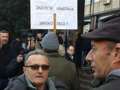 Protest ispred Ministarstva poljoprivrede