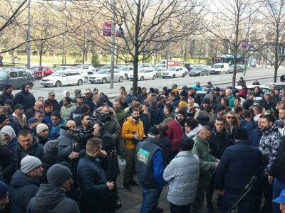 Protest ispred Ministarstva poljoprivrede