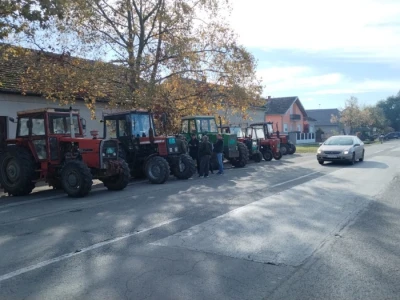Protest poljoprivrednika, novembar 2023.