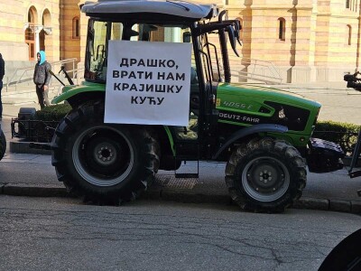 Protest poljoprivrednika u Banjoj Luci