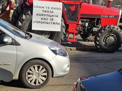 Protest poljoprivrednika u Banjoj Luci