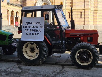 Protest poljoprivrednika u Banjoj Luci