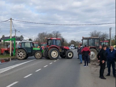 Protest poljoprivrednika u Srbiji, novembar 2023.