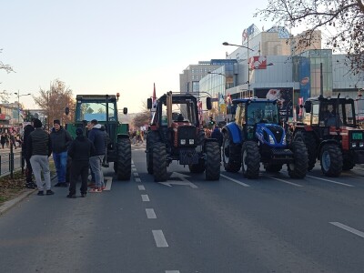 Protest u Novom Sadu, blokada mostova