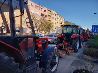 Protest u Novom Sadu ispred Banovine (16.11.2023.)
