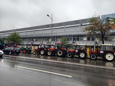 Protesti, maj 2023. (Sajam) - Kiša