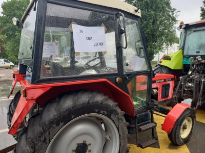 Protesti, maj 2023. (Sajam) - Kiša