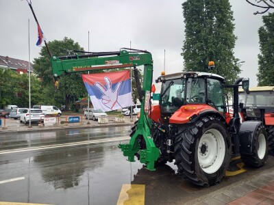 Protesti, maj 2023. (Sajam) - Kiša