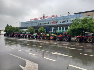Protesti, maj 2023. (Sajam) - Kiša