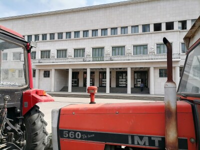 Protesti poljoprivrednika u Novom Sadu