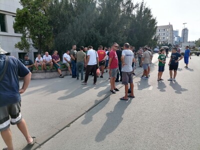 Protesti poljoprivrednika u Novom Sadu