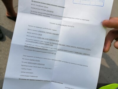 Protesti poljoprivrednika u Novom Sadu