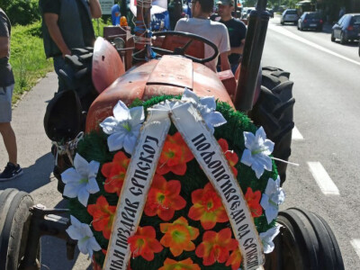 Protesti poljoprivrednika u Požarevcu